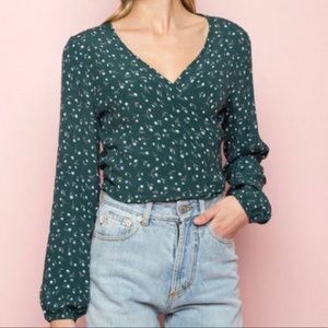 Brandy Melville Coco Wrap Top